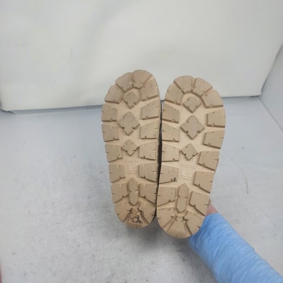 Prada Tan Nappa Quilted Padded Dad Sandal - Picture 2 of 14